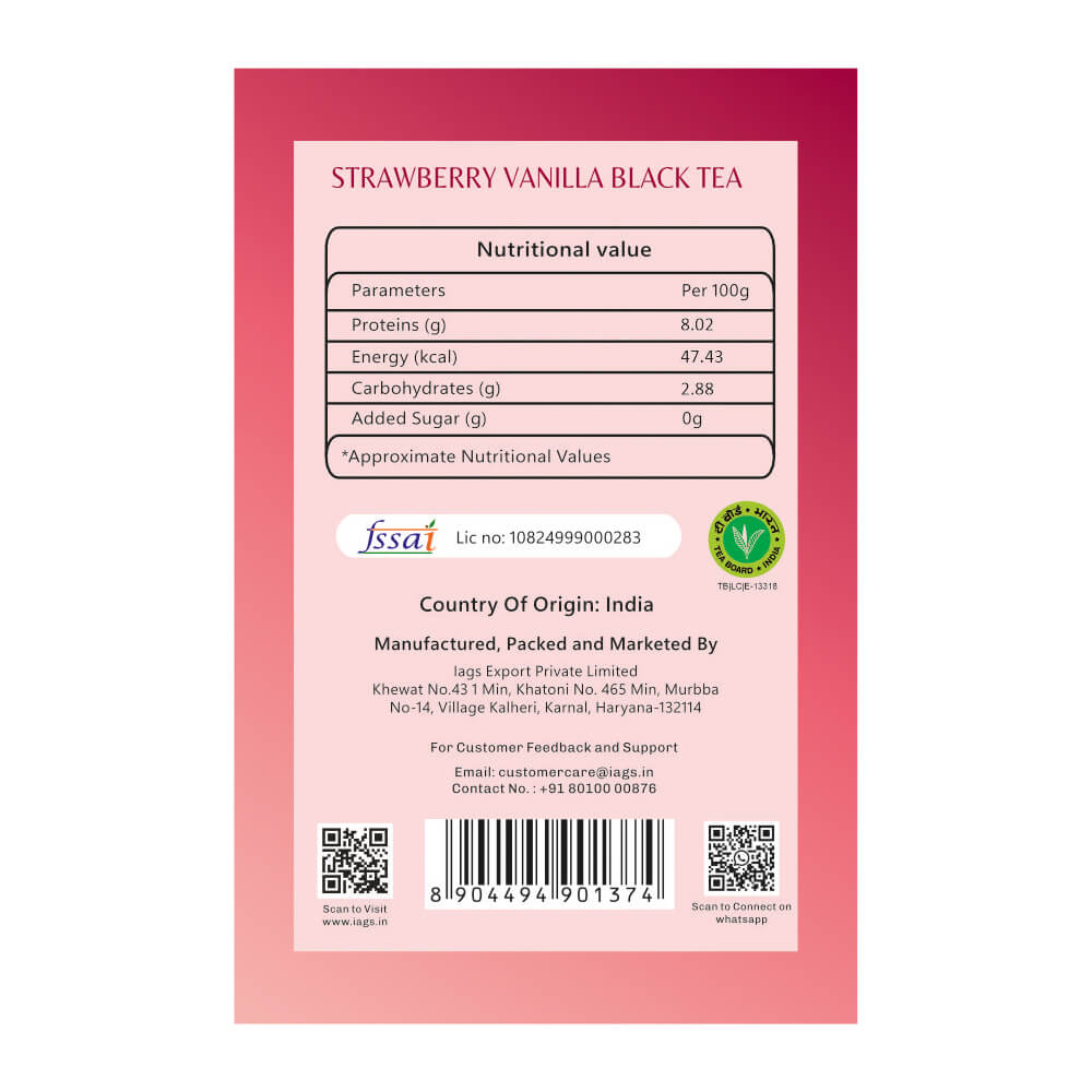 Strawberry Vanilla Tea