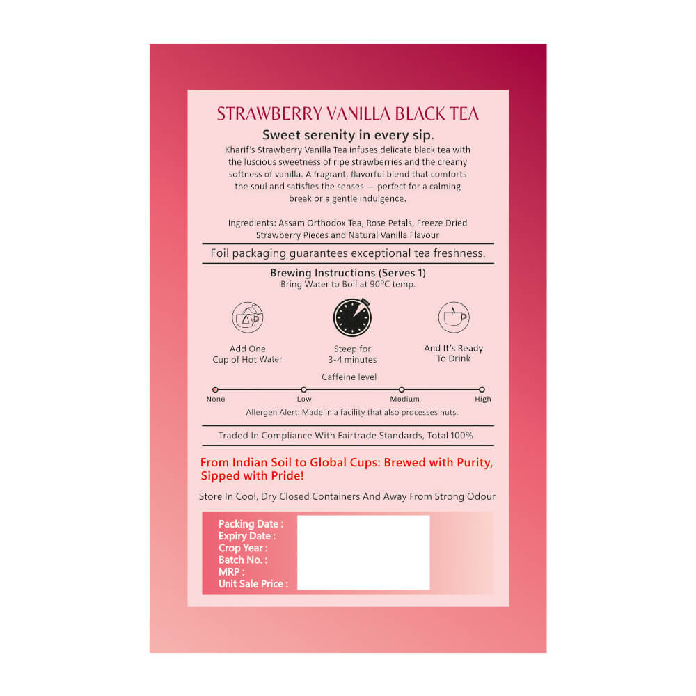 Strawberry Vanilla Tea