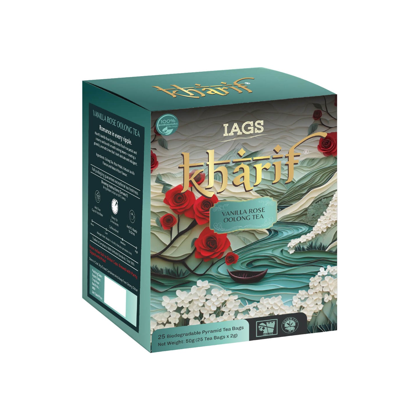 Vanilla Rose Oolong Tea