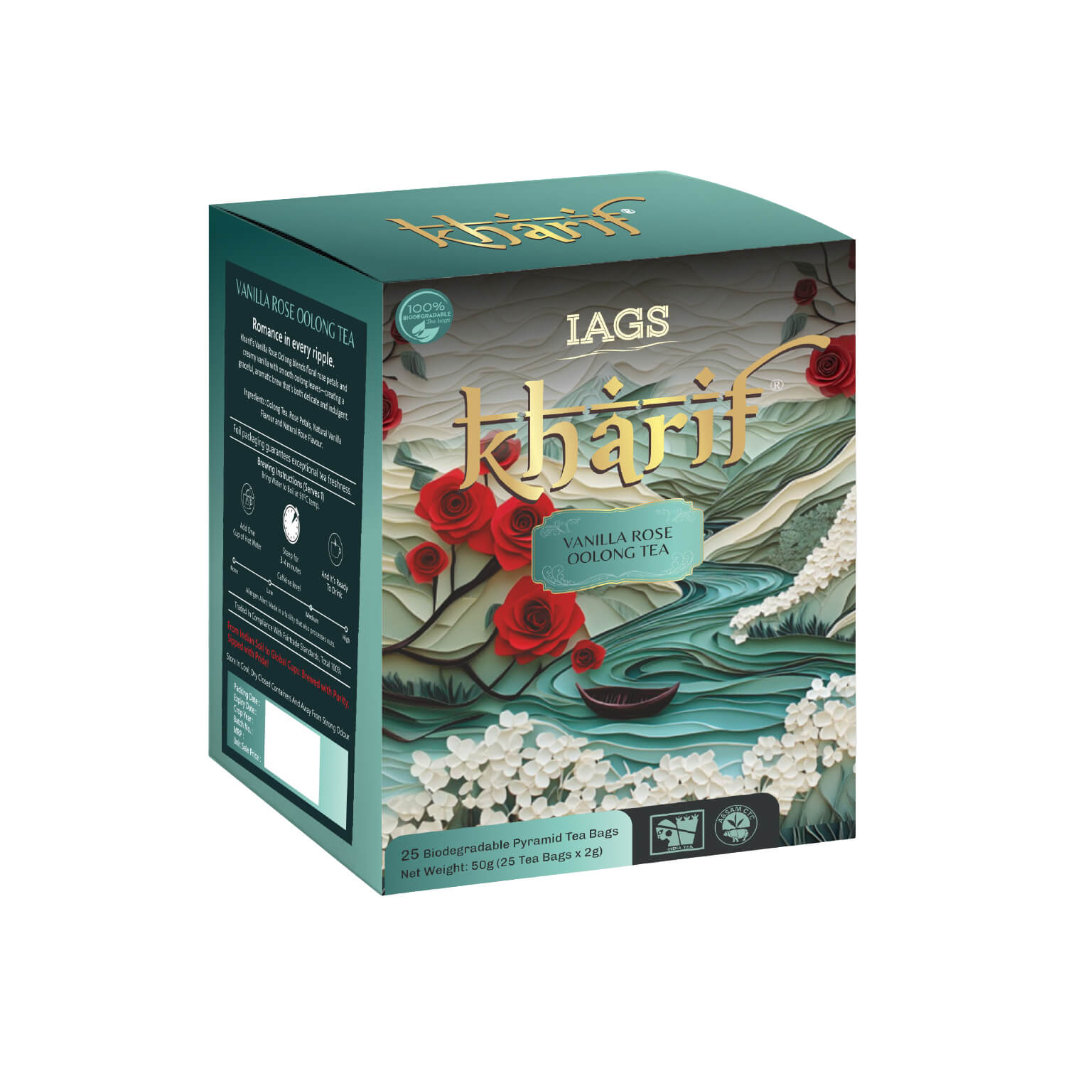 Vanilla Rose Oolong Tea